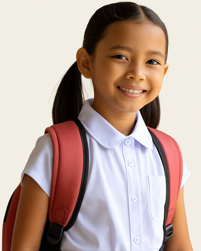 School Girl in Uniform